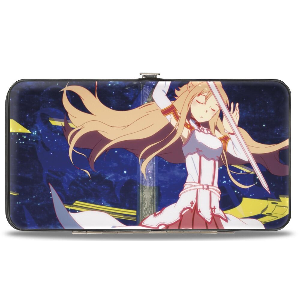9863 Sword Art Online Wallet, Hinged, Sword Art Online Kirito and Asuna